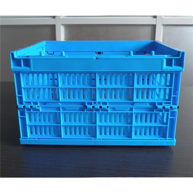 collapsible plastic storage crates