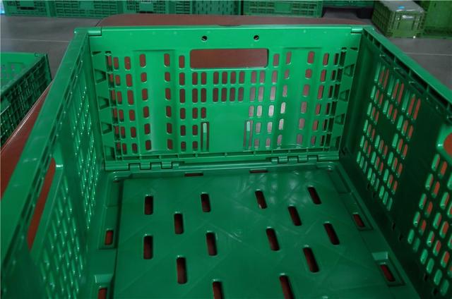 stackable folding crate